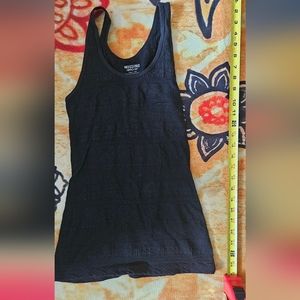 Mossimo small black lace tank top